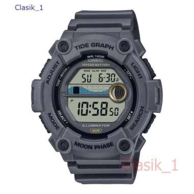 Original 100%!! CASIO WS-1300H-8AVDF Jam Tangan Pria Tide Graph