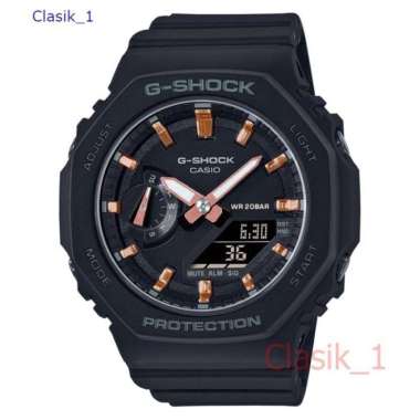 Original 100%!! Casio G-Shock GMA-S2100-1ADR - Jam Tangan Wanita