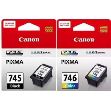 Tinta Canon PG 745 PG-745 Black / CL 746 CL-746 Color Original CL 746 Small BOX