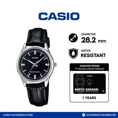 Casio Classic LTP-V005L-1A Jam Tangan Wanita - Hitam Black