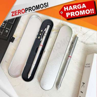Pen Laser Multifungsi 4IN1 Laser Pointer Box Stainless Custom