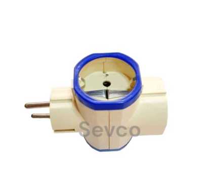 COK CABANG 3 ARDE BESAR ERKE / COLOKAN STOP KONTAK 3 ARDE/ CHOCK CABANG 3 ARDE ERKE WARNA