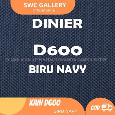 Bahan Dinir D600 Tahan Air Tas Tenda Kanopi Permeter biru nevy
