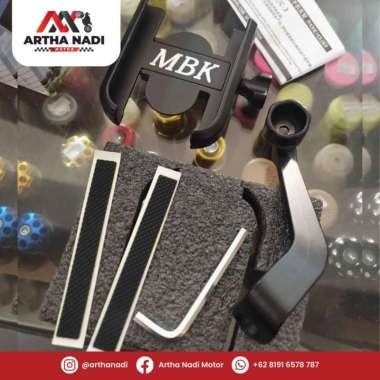 Holder Pegangan HP Breket Spion Breket Stang Motor Breket Spion