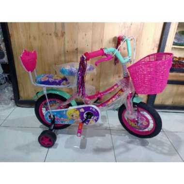 Sepeda Anak Mini Velion 12 inch 12 inci 12" 12inci - Pink Pink
