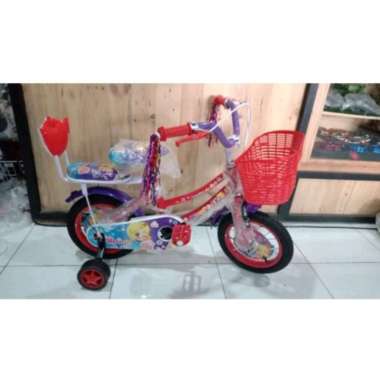 Sepeda Anak Mini Velion 12 inch 12 inci 12" 12inci - Pink Merah
