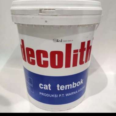 Cat Tembok Plafon Decolith Putih Super White 25 kg