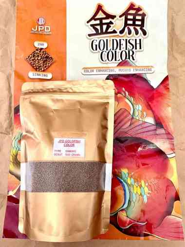 Pelet ikan koki JPD GOLDFISH COLOR untuk Meningkatkan Warna 500GR