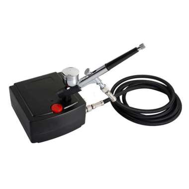 Humble Mini Airbrush Automatic Stop Double Action Spray Paint Art T100 Kalimba Alat Musik Tombol Cap