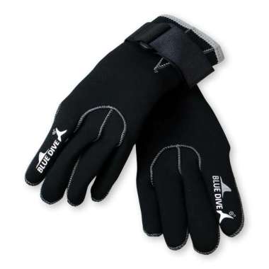 BLUE DIVE Sarung Tangan Selam Scuba Diving Neoprene ST-05 Kain Listrik Lapis Karet Proyek Tebal Mont