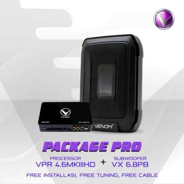 VENOM EXPRESS PRO - VPR 4.6 MKIIIHD - PAKET AUDIO MOBIL DBX 8.1A