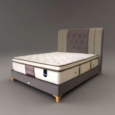 Kasur American ~ Grand Imperial Plustop Latex | Spring Bed | Set Dalas 120 x 200