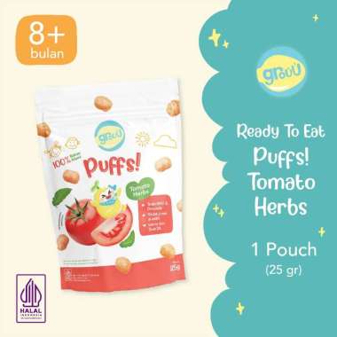 Grouu Puffs! Tomato Herbs 25gr