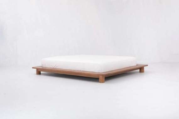 Tempat Tidur Minimali Kayu Jati Solid Divan Jati Model Terbaru Dipan Jati Jepara Lesehan Ukuran 90x2