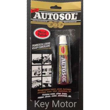 Autosol Metal Polish 15 Gr | 15 Gram Autosol Pengkilap Besi Logam