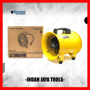 BENZ BZ8708 Portable Ventilator 8 Inch Kipas Blower Exhaust Angin Fan