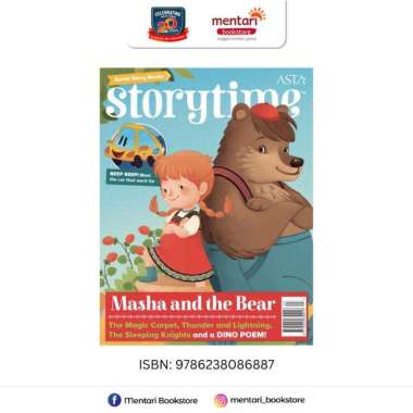 ASTA Masha & The Bear | Storytime Series | Buku Cerita Inggris