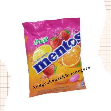 Permen Mentos 135gr Aneka Buah