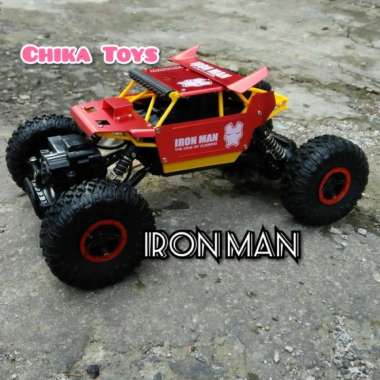 MOBIL REMOT 4WD ROCK CRAWLER OFFROAD 2.4GHZ MAINAN RC REMOTE KONTROL Ironman