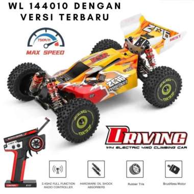 WL 144010 RC BUGGY BRUSHLESS DRIFT 1/14 METAL CHASSIS 75KM/H RTR WL 144010