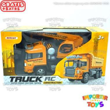 MAINAN MOBIL SUPER REMOTE CONTROL TRUK "CONSTRUCTION"