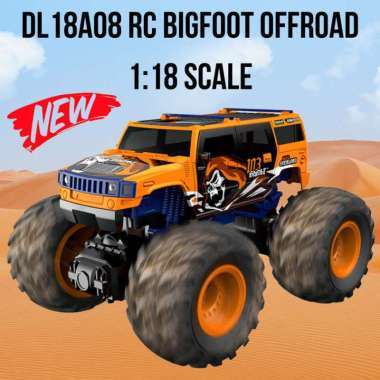 DL18A08 RC BIGFOOT OFFROAD 2.4GHZ 1:18 / RC CAR / OFFROAD CAR
