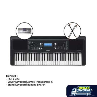 Paket Reguler Keyboard Yamaha PSR-E373 / Keyboard Yamaha PSR E 373