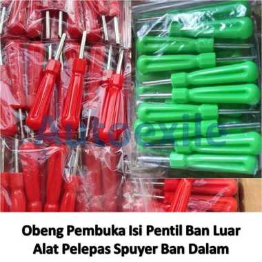Obeng Pembuka Isi Pentil Alat Pelepas Penarik Buka Lepas Tarik Spuyer Isian Pentil Valve Core Karet