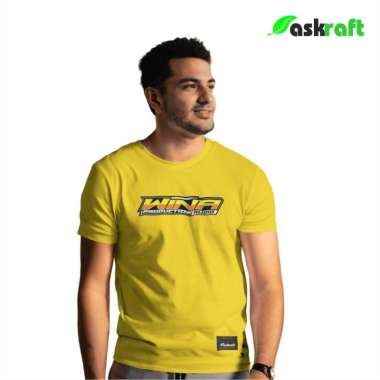 Askraft Kaos Sablon Satuan Racing Cotton Combed 24s Lengan Pendek L Custom