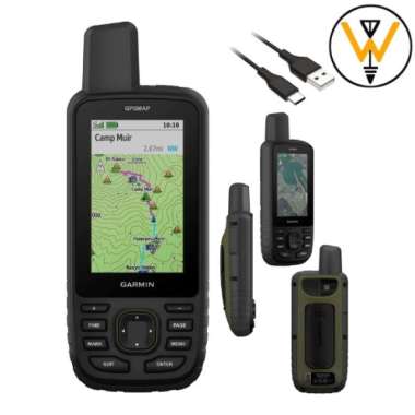 GARMIN GPSMAP 67 GPS67 GPS-67 HANDHELD ALAT SURVEY PENDETEKSI PELACAK JALAN