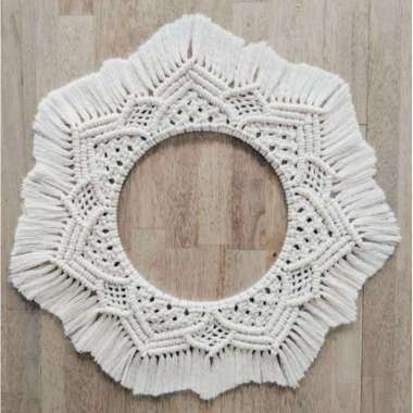 Macrame Mandala wallhanging | hiasan dinding / meja mandala 002