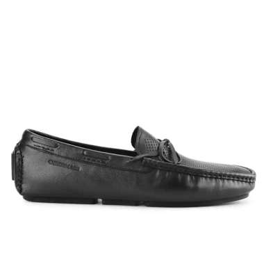 OBERMAIN SEPATU LOAFER PRIA ORIGINAL SLIP ON LOAFERS PANSUS KULIT ASLI ORI HITAM BLACK OM21