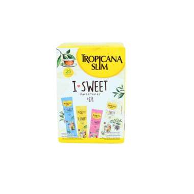 Promo Harga Tropicana Slim Sweetener I♥sweet 25 pcs - Blibli