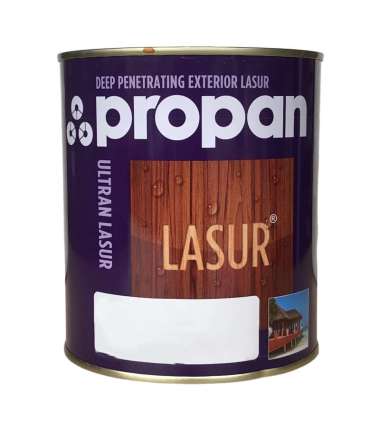 Cat Politur Kayu Eksterior Propan Ultran Lasur EL-501 Ukuran 1 liter Natural Gloss