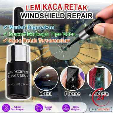 LEM KACA RETAK ALAT REPARASI KACA MOBIL RETAK