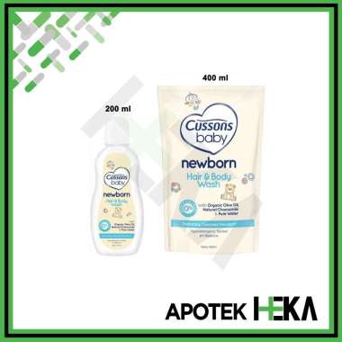 Cussons Baby Wash Newborn - 200 ml / 400 ml 400 ML