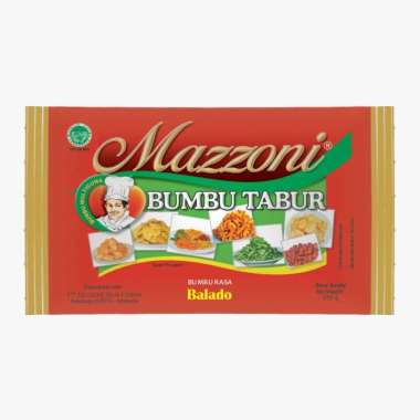 Bumbu Tabur Mazzoni Balado 250 Gram