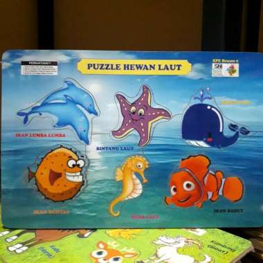 Puzzle Hewan Laut 6