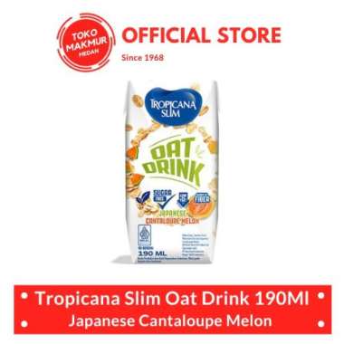 TROPICANA SLIM OAT DRINK CANTALOUPE MELON 190 ML