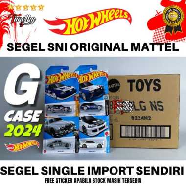 Hot Wheels Grosir Kartonan Box G 2024 SEGEL SNI ORIGINAL MATTEL