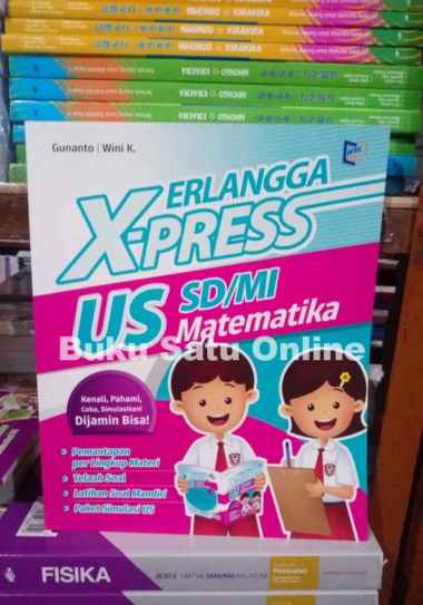 Erlangga XPress US SD / MI Matematika Multivariasi Multicolor