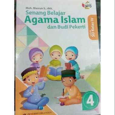 Buku SD Senang belajar Agama Islam untuk SD MI kelas 4 Multivariasi Multicolor
