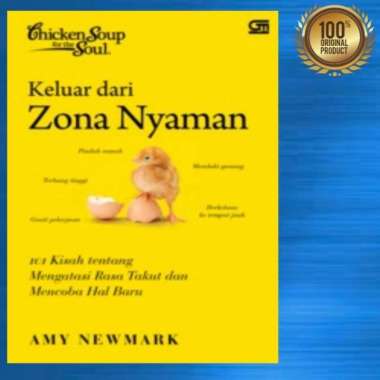 Buku Seri Chicken Soup For The Soul - Keluar Dari Zona Nyaman Multivariasi Multicolor