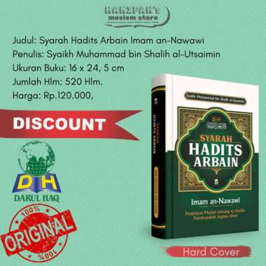 Buku Syarah Arbain An Nawawi Hadits Arbain Syaikh Utsaimin Darul Haq Multivariasi Multicolor
