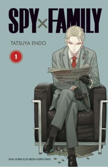 Buku komik spy x family vol 1 Multivariasi Multicolor