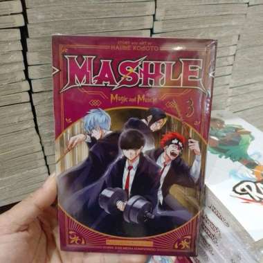 Komik Manga: Mashle Vol 3 - (Bahasa Indonesia) Multivariasi Multicolor