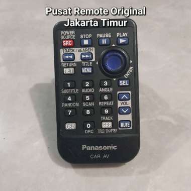 REMOTE REMOT DVD TAPE MOBIL PANASONIC CAR AV YEFX9995584 ORIGINAL ASLI