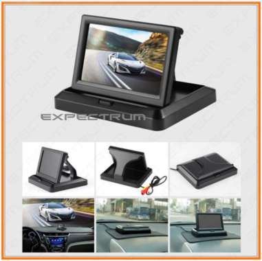 LCD Monitor Lipat 5 inch TFT Color Rearview Monitor for Camera, etc