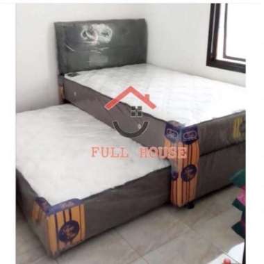 Kasur 2in1 springbed sorong matras bella super dengan sandaran 120x200