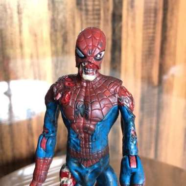 Action Figure Marvel Spiderman Zombie